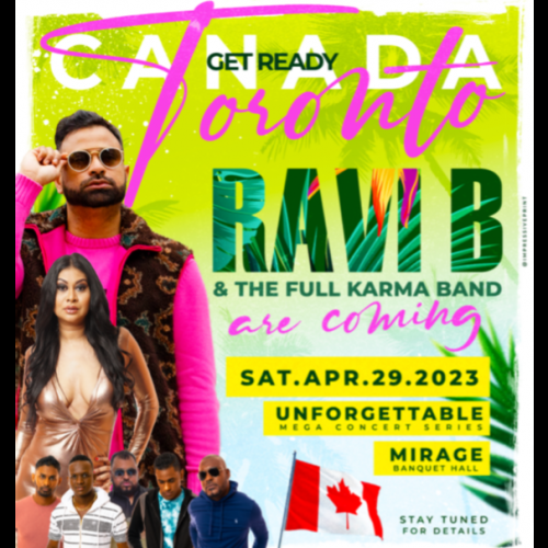 Unforgettable Concert with Ravi B &  Karma