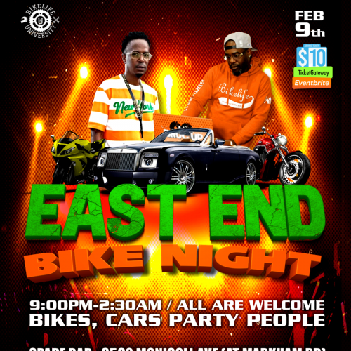 EAST END BIKE NIGHT | FEB 9th