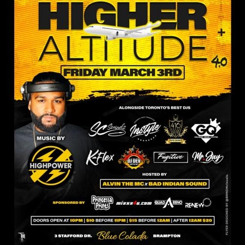 HIGHER ALTITUDE