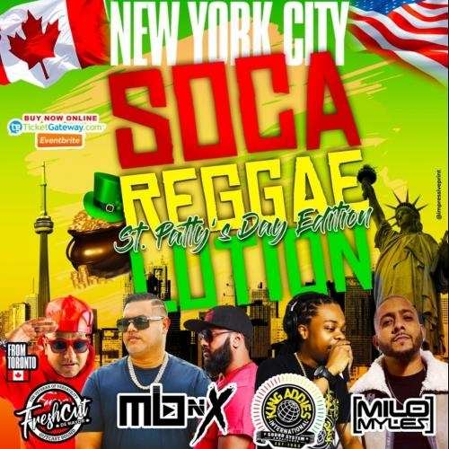 Soca Reggaelution - New York City 