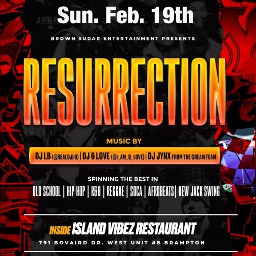 RESURRECTION - The Long Weekend Old School Party