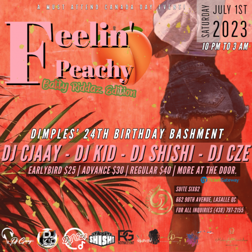 Feelin' Peachy ' Batty Riddaz Edition'
