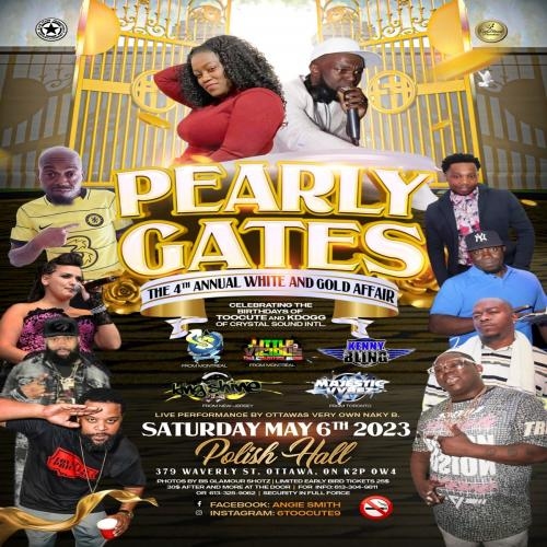 PEARLY GATES | THE 4TH ANNUAL WHITE AND GOLD AFFAIR