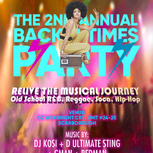 THE 2ND ANNUAL BACK IN TIMES PARTY