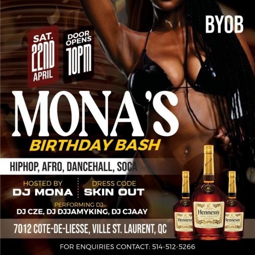 Dj Mona's Birthday Bash 