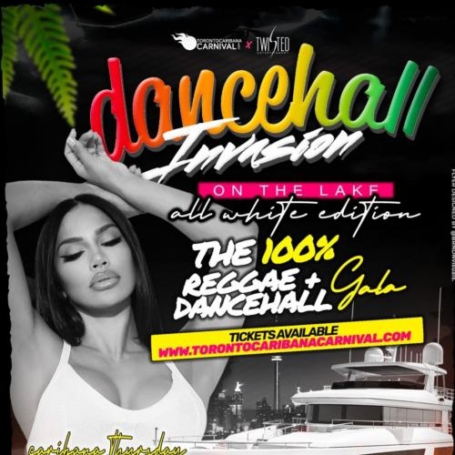 Dancehall Invasion On The Lake | Boat Cruise  | Caribana Thursday | Aug 3rd 2023