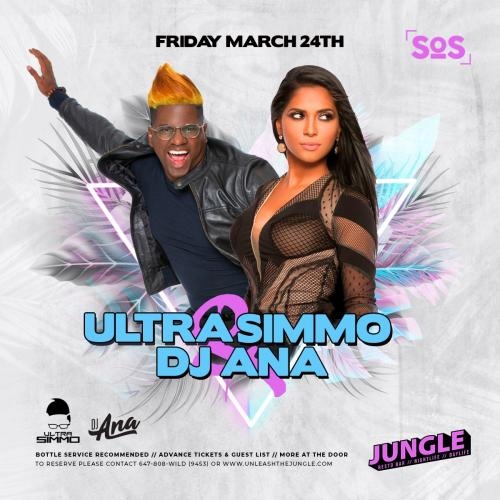 DJ Ana & Ultra Simmo - Jungle Fridays Special Event 