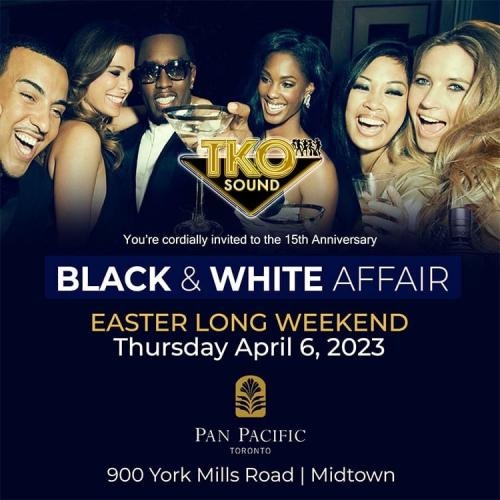 Black and sales white affair party