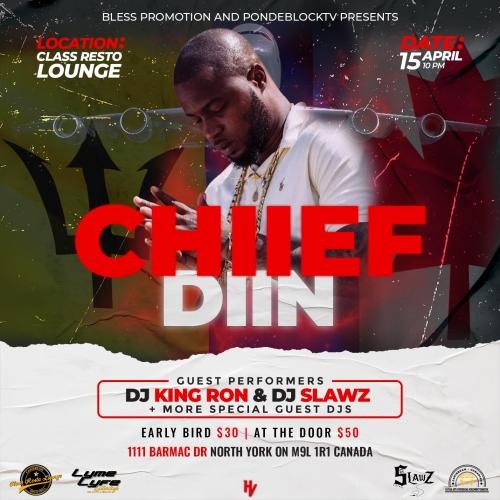 Chiief Diin-Believe In My Self Tour