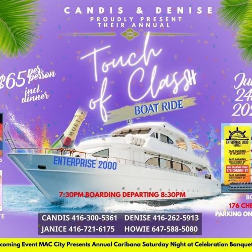 TOUCH OF CLASS II BOAT RIDE