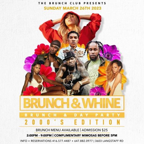 BRUNCH & WHINE 2000's EDITION