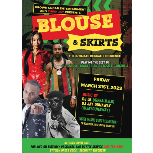 BLOUSE & SKIRTS - The Intimate Reggae Experience