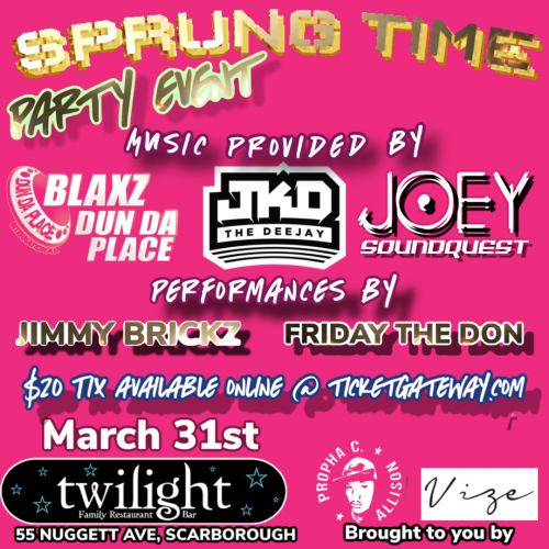 Sprung Time Party Event