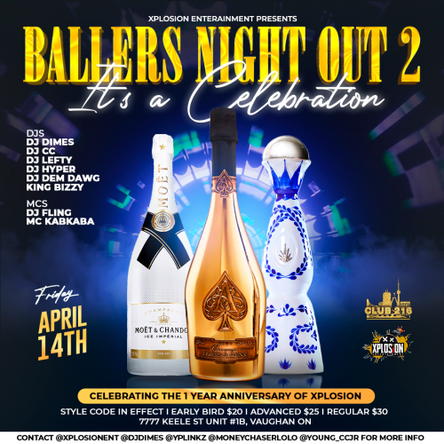 Xplosion Presents: Ballers Night Out 2