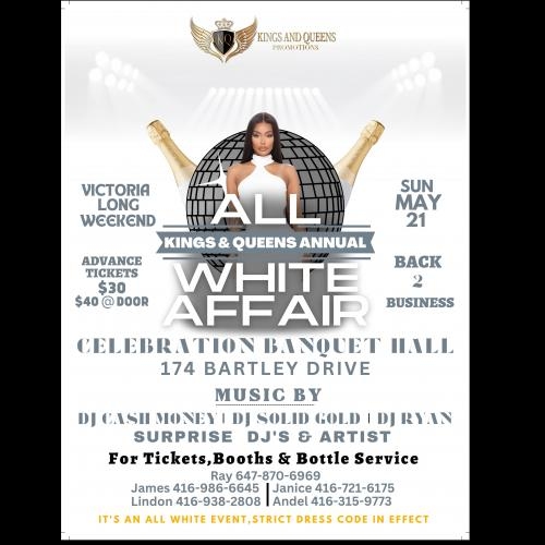Kings & Queens Annual White Affair