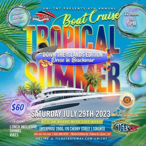 TROPICAL SUMMER: BOAT CRUISE