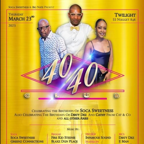 40/40 Club ~ Aries Birthday Celebration 2023
