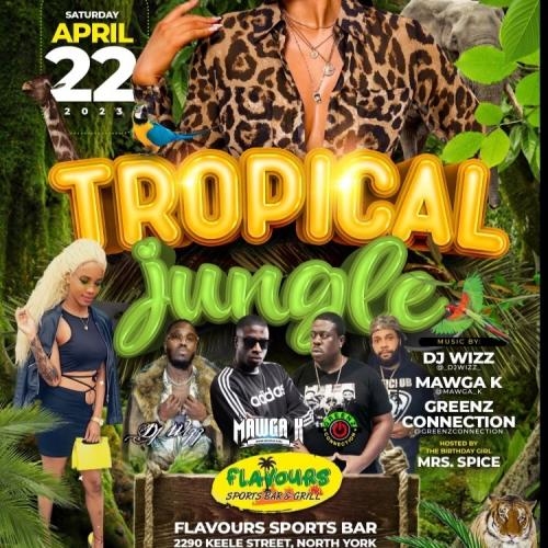 Tropical Jungle Mrs.Spice Birthday Bash