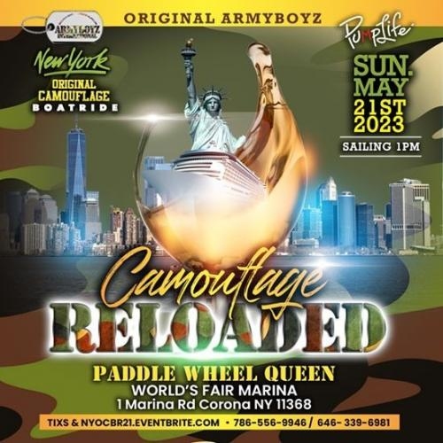 CAMOUFLAGE RELOADED-NY ORIGINAL CAMOUFLAGE BOATRIDE