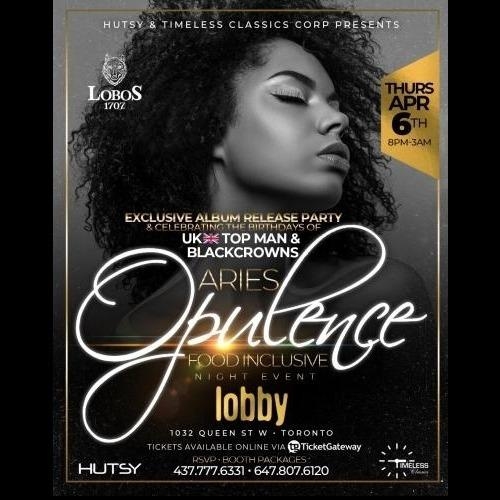 THE ARIES OPULENCE PARTY (PRIVATE RELEASE)