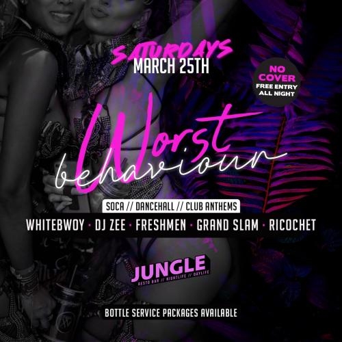 JUNGLE SATURDAYS | FREE All Night Downloadable Ticket