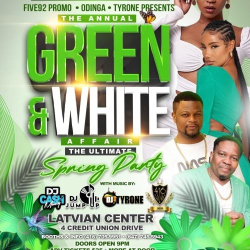 GREEN & WHITE AFFAIR