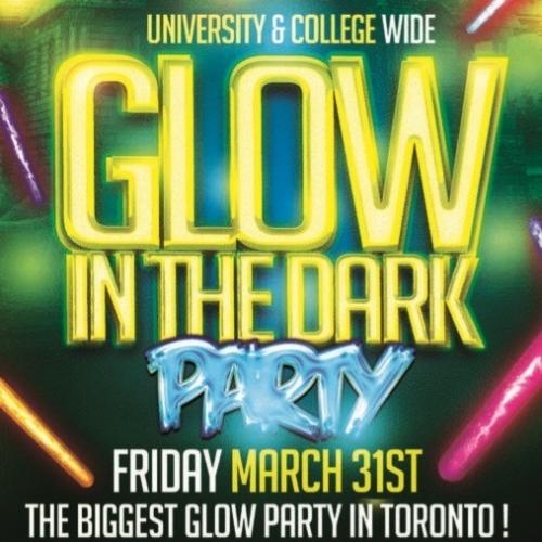 GLOW IN THE DARK PARTY @ FICTION NIGHTCLUB | FRIDAY MARCH 31ST