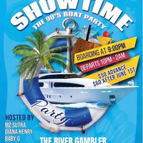 Showtime The 90’s Boat party