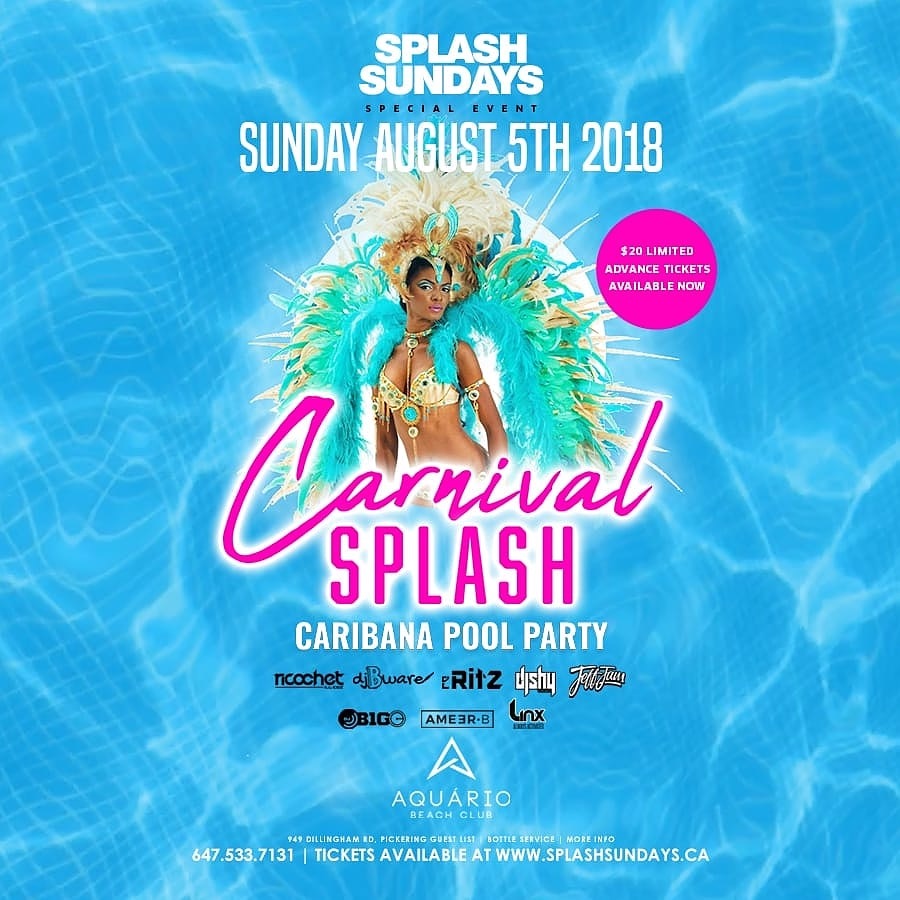 SPLASH SUNDAYS - THE OUTDOOR DAY PARTY