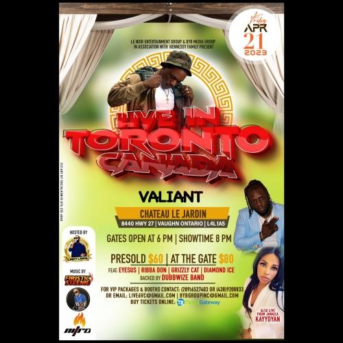 VALIANT LIVE IN TORONTO