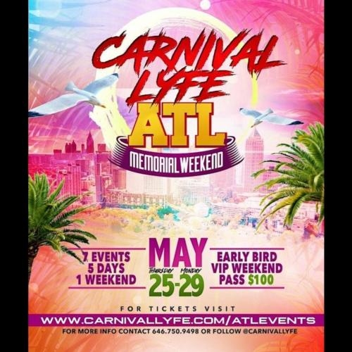 INDULGE BEACH WEAR COOLER FETE ATLANTA CARNIVAL 2023 EDITION