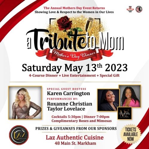 Tribute to Mom: Mother's day dinner