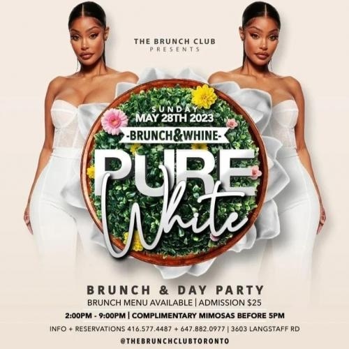 Brunch & Whine Pure White Edition