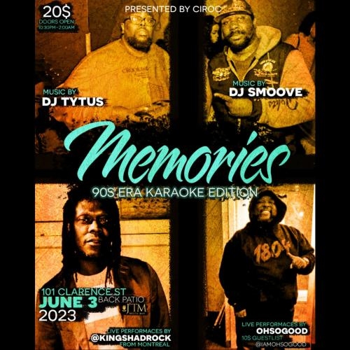 Memories 90s karaoke edition