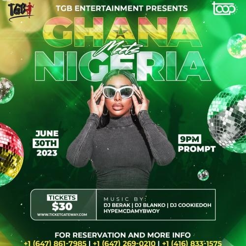 GHANA MEETS NIGERIA
