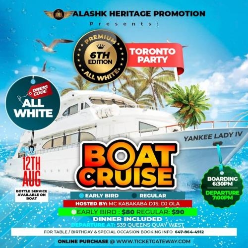 All White Party Boat Cruise