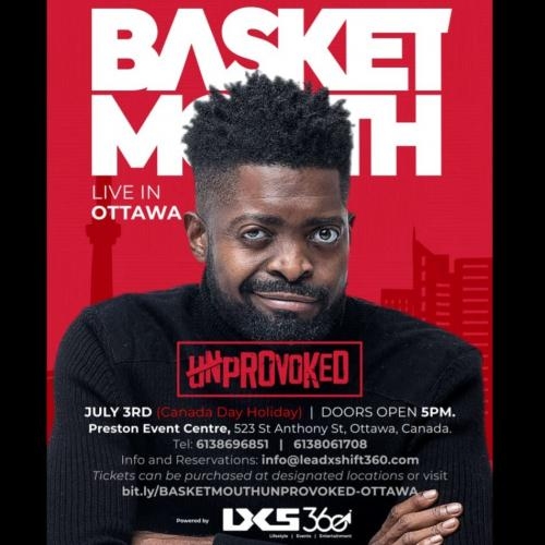 BASKETMOUTH UNPROVOKED OTTAWA