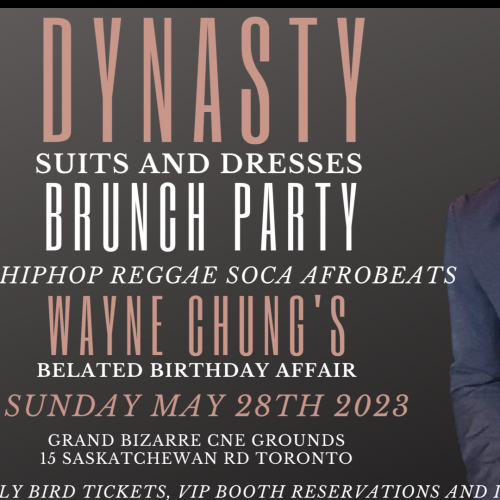 DYNASTY SUITS AND DRESSES BRUNCH PARTY: WAYNE CHUNG'S BELATED BIRTHDAY PARTY