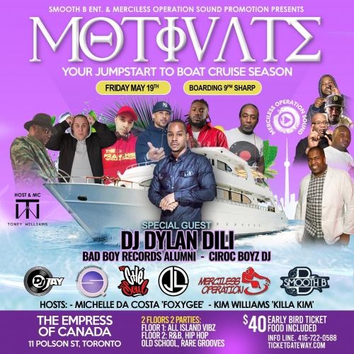 MOTIVATE | YOUR JUMPSTART TO BOAT CRUISE SEASON