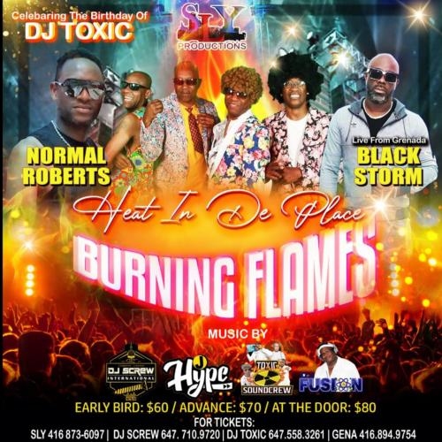 Heat In De Place - Burning Flames