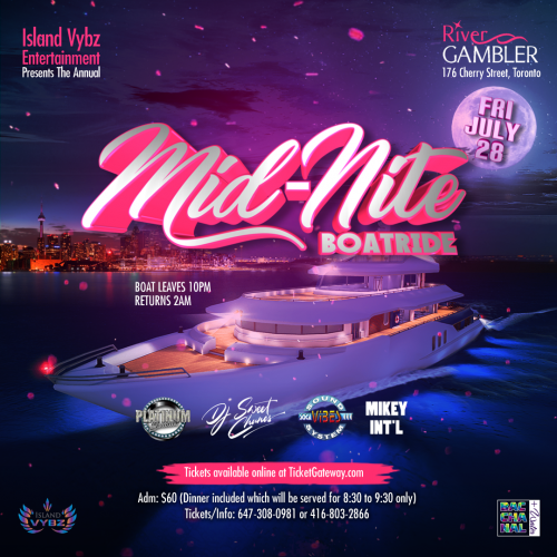 Island Vybz Annual  Mid-Nite Boat Ride
