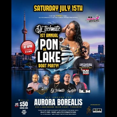 Pon De Lake Boat Party