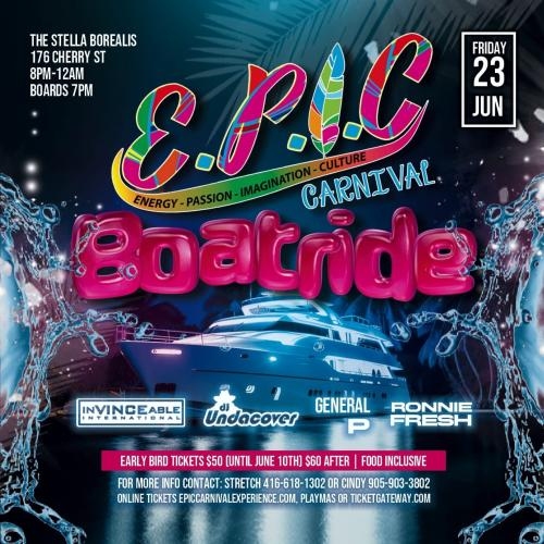 EPIC Carnival Boatride