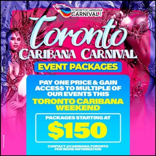 Toronto Caribana Carnival Event Package 2023 | Party Inclusive | 5 days