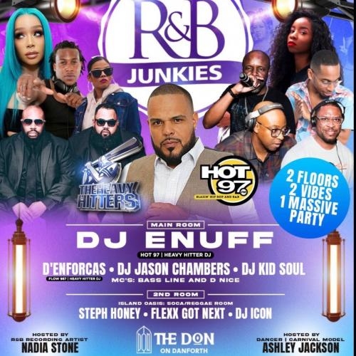 R&B JUNKIES - 2023 Toronto Carnival Edition - HOSTED BY @Kinetic365.live