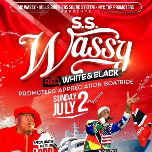 S.S. WASSY | RED, WHITE & BLACK 