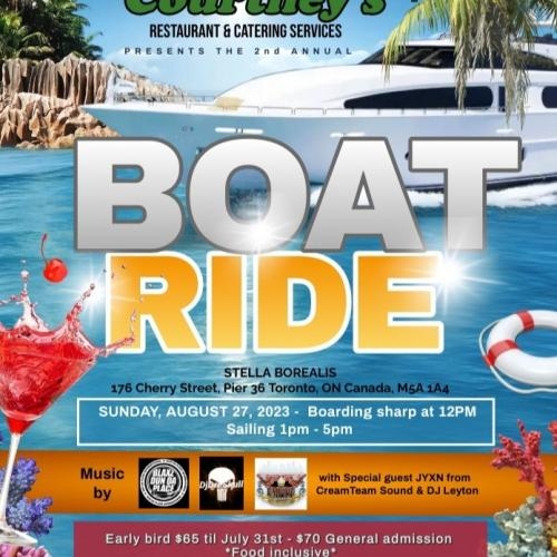Courtney's Restaurant - Boat Ride