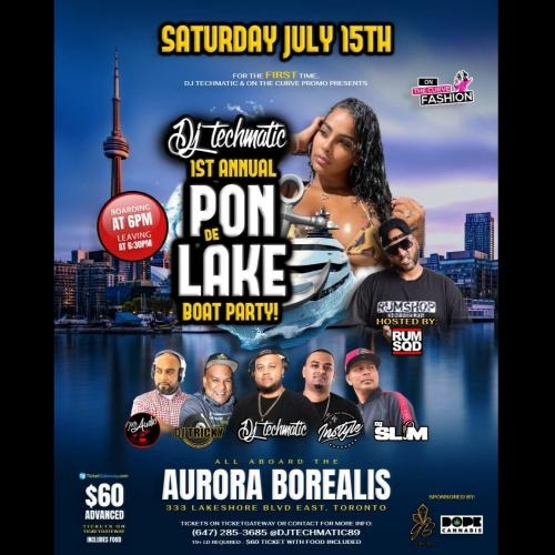 Pon De Lake Boat Party