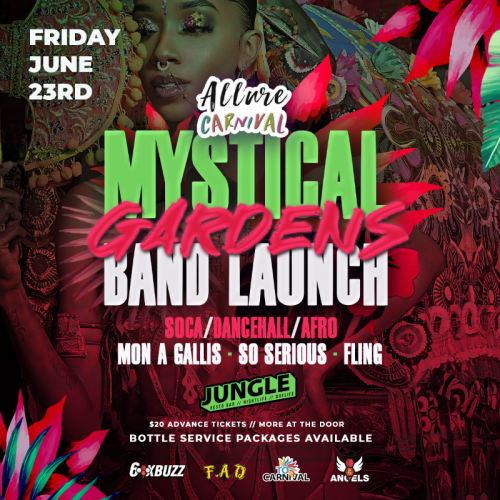 MYSTICAL GARDENS | The Allure Carnival Band Launch