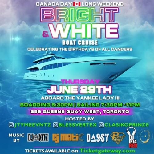 BRIGHT & WHITE Boat Cruise